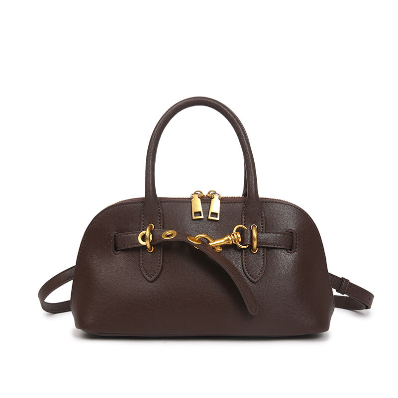 One-shoulder Cowhide Crossbody Bag variant CJNS296111701AZ