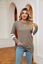 Round Neck Long Sleeve Top (7)