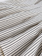 Striped Cinched Waist Shirt (7)