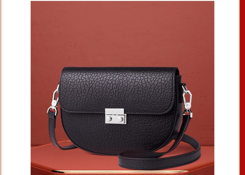 Semi-circle Small Bag Simple Versatile Shoulder photo 2