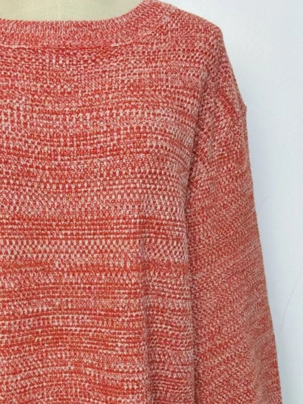 Round Neck Long Sleeve Sweater (2)