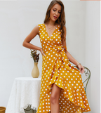 Polka Dot Sleeveless Dress photo 1