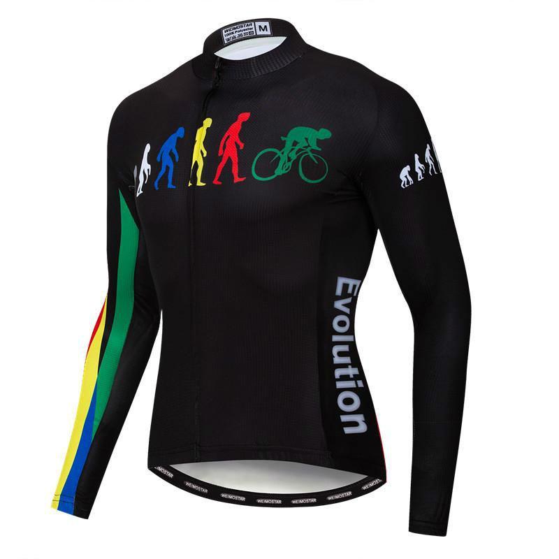 Riding Bicycle Jersey Long Sleeve Cycling variant CJYDQCZX01993-Evolution-XXS|CJYDQCZX01993-Evolution-M|CJYDQCZX01993-Evolution-XXL|CJYDQCZX01993-Evolution-L|CJYDQCZX01993-Evolution-4XL|CJYDQCZX01993-Evolution-XL|CJYDQCZX01993-Evolution-3XL|CJYDQCZX01993-Evolution-XS|CJYDQCZX01993-Evolution-S