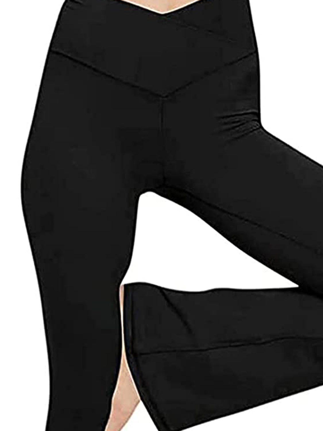 V-waist Bootcut Long Pants (20)