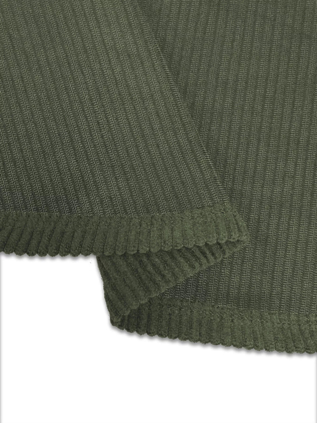 Hooded Corduroy Button-down Jacket (14)