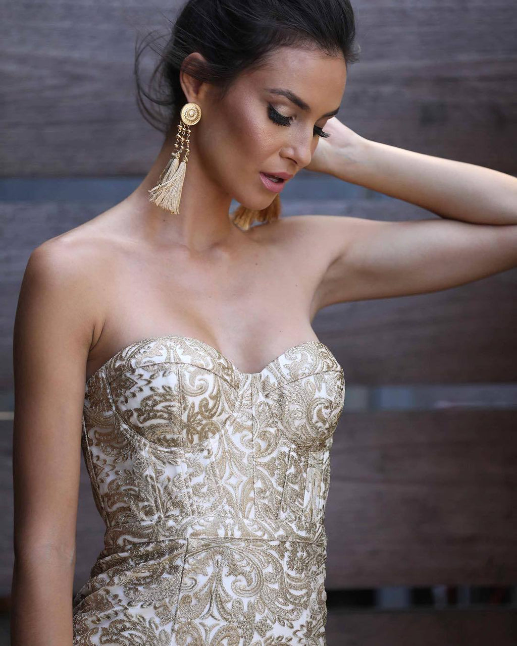 Fishtail Midi Dress photo 3