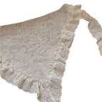 Retro Lace-trimmed Midi Skirt photo 4
