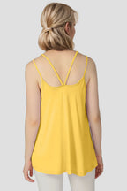 Bamboo Scoop Neck Double Spaghetti Straps Cami (21)