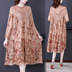 Middle Aged Mother's Silk Dress photo 4