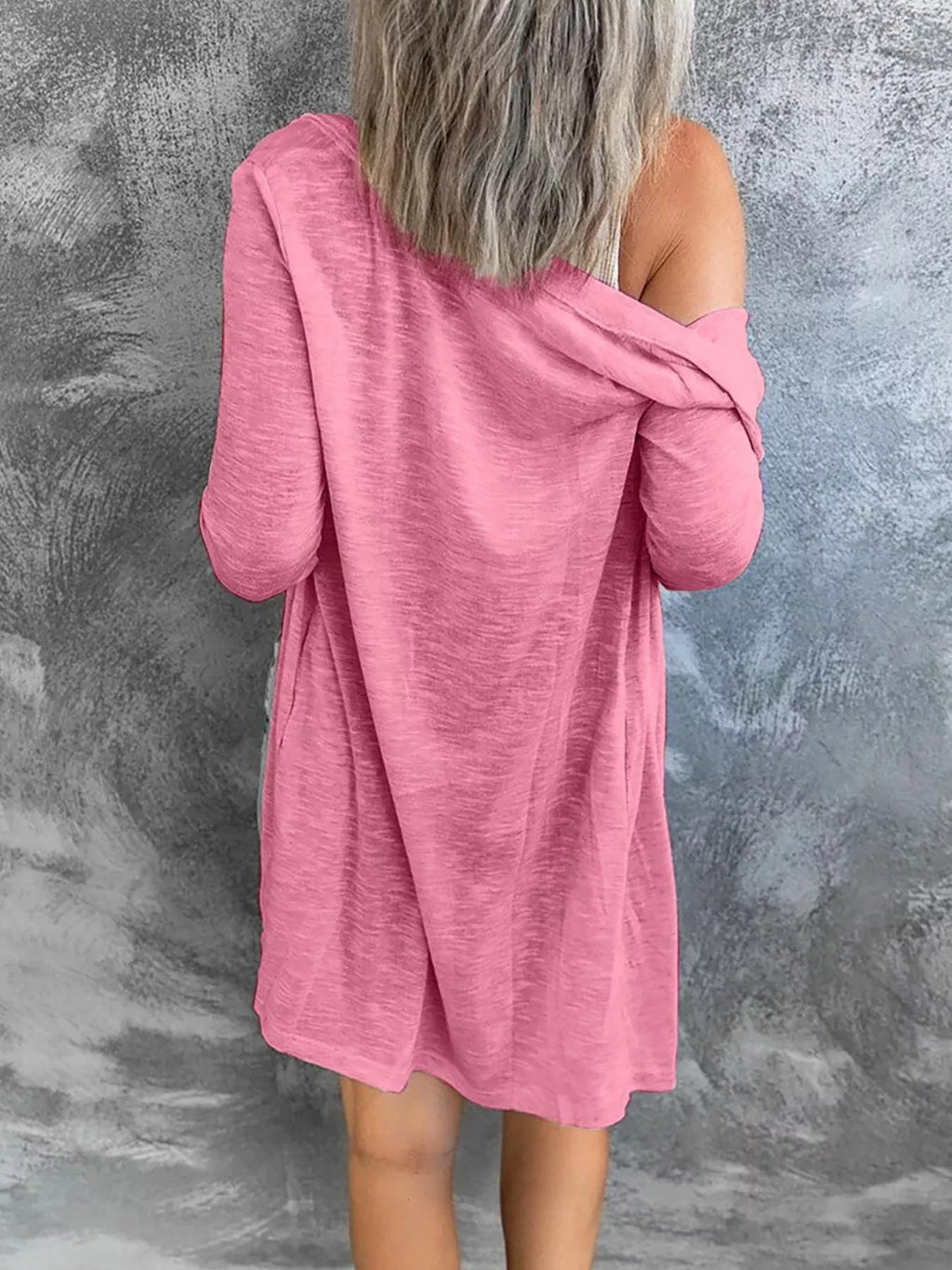 Full Size Lightweight Button-up Cardigan Plus (4)