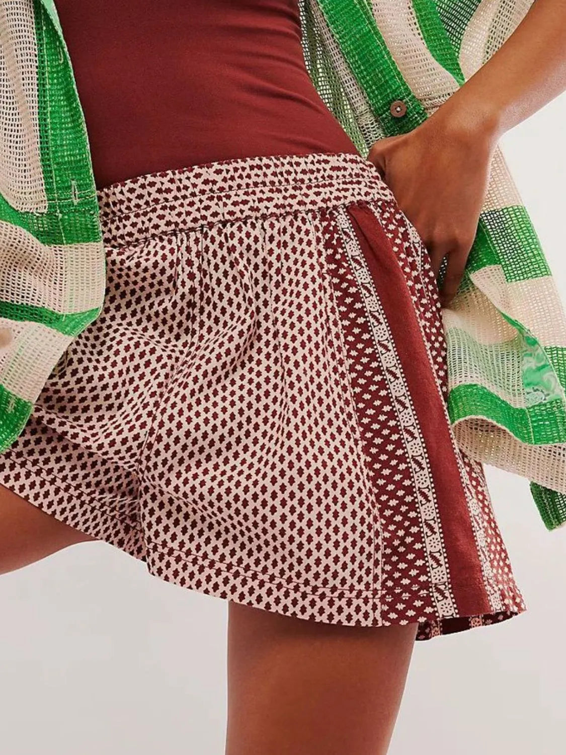 Elastic Waist Shorts (6)