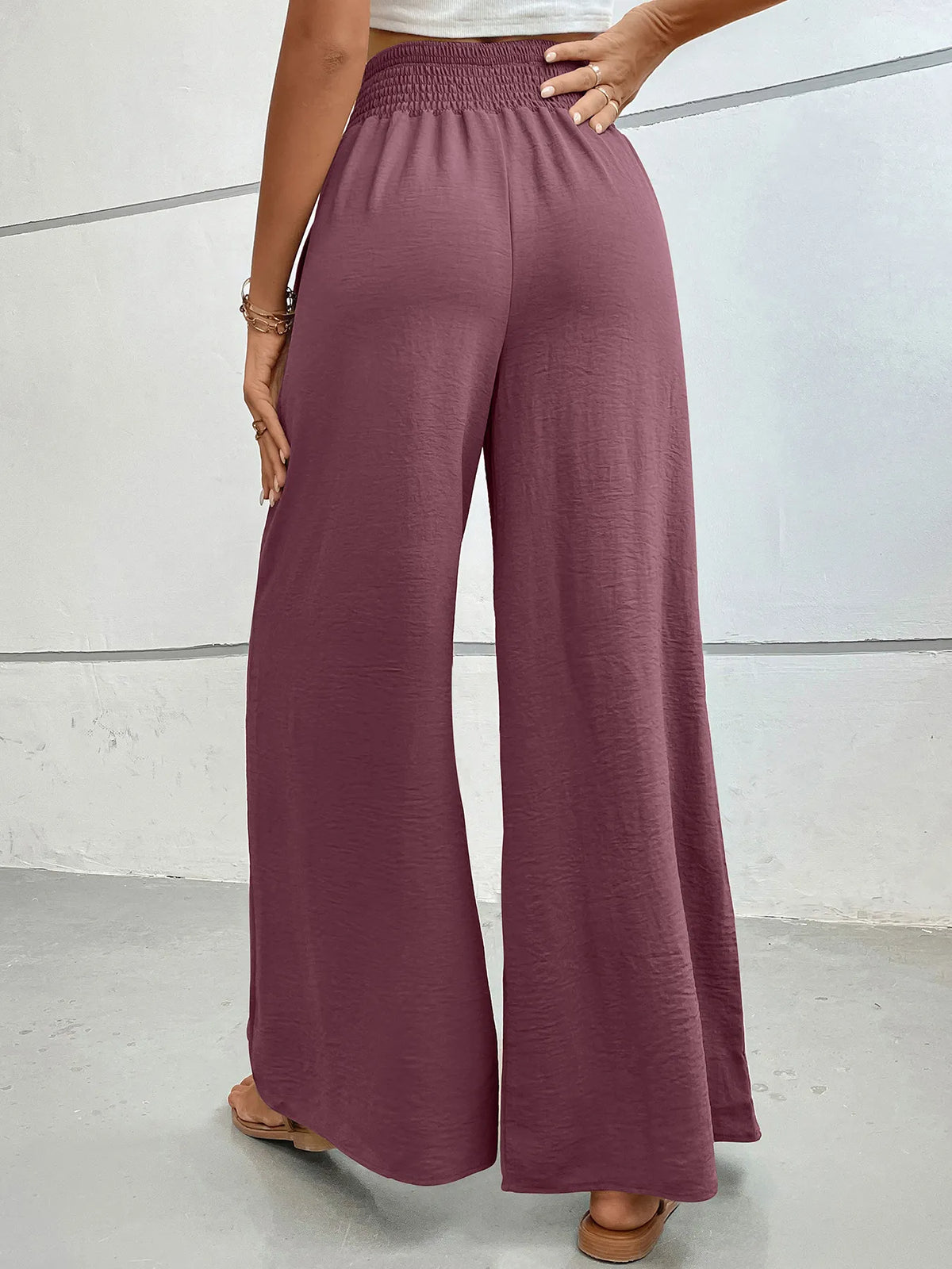 High-waisted Wide Leg Pants (17)