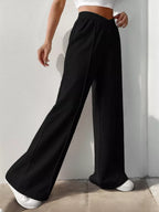 Elastic Waist Wide Leg Pants (13)