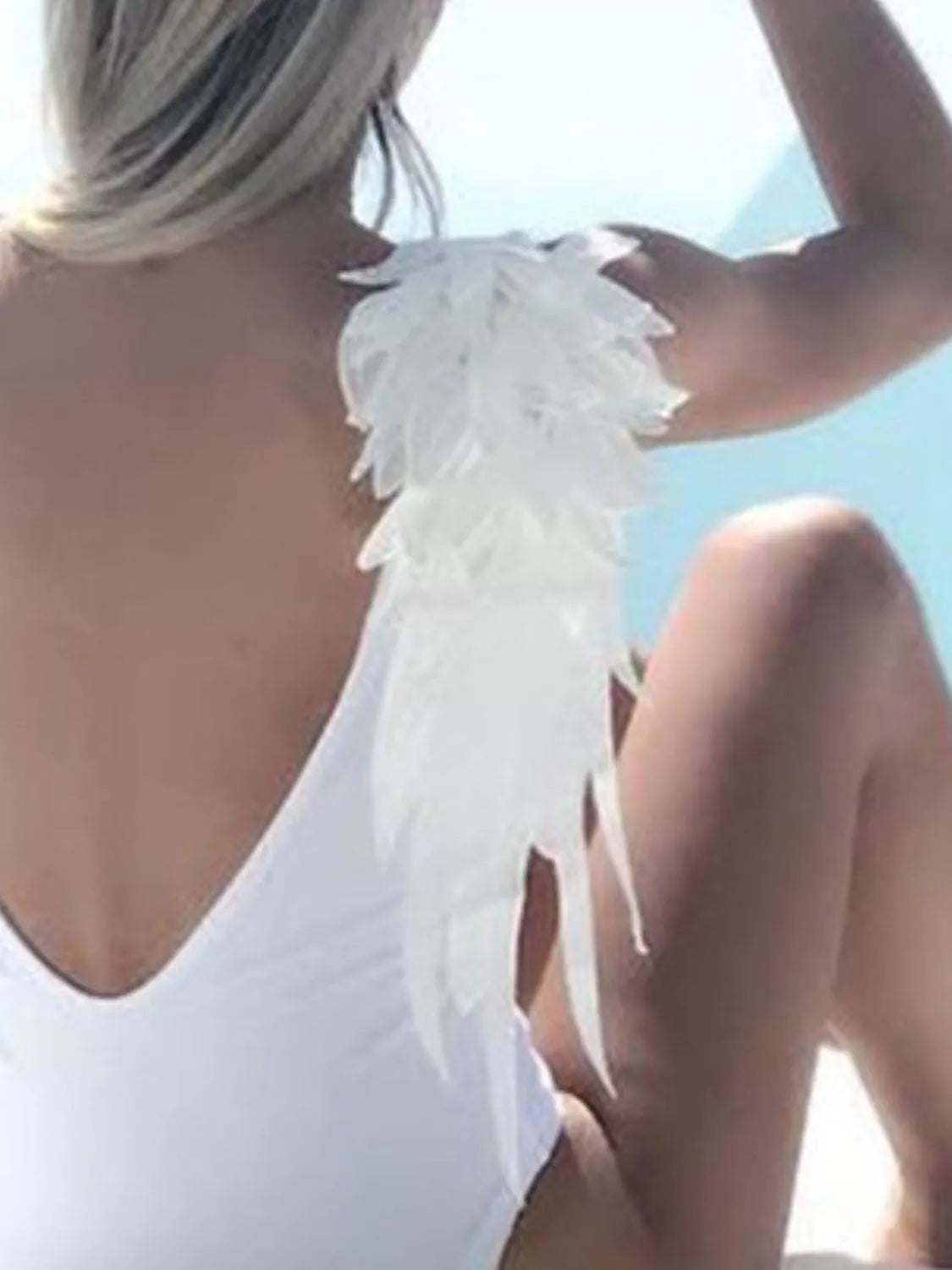 Backless Wide Strap Parent-child Swimwear (30)