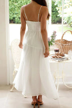 Ruched Smocked Back Cami Dress (5)