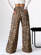 Leopard Wide Leg Pants (3)