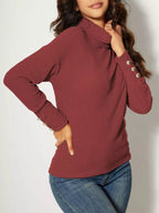 Ribbed Knit Turtleneck Sweater (11)