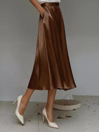 Satin Midi Skirt (18)