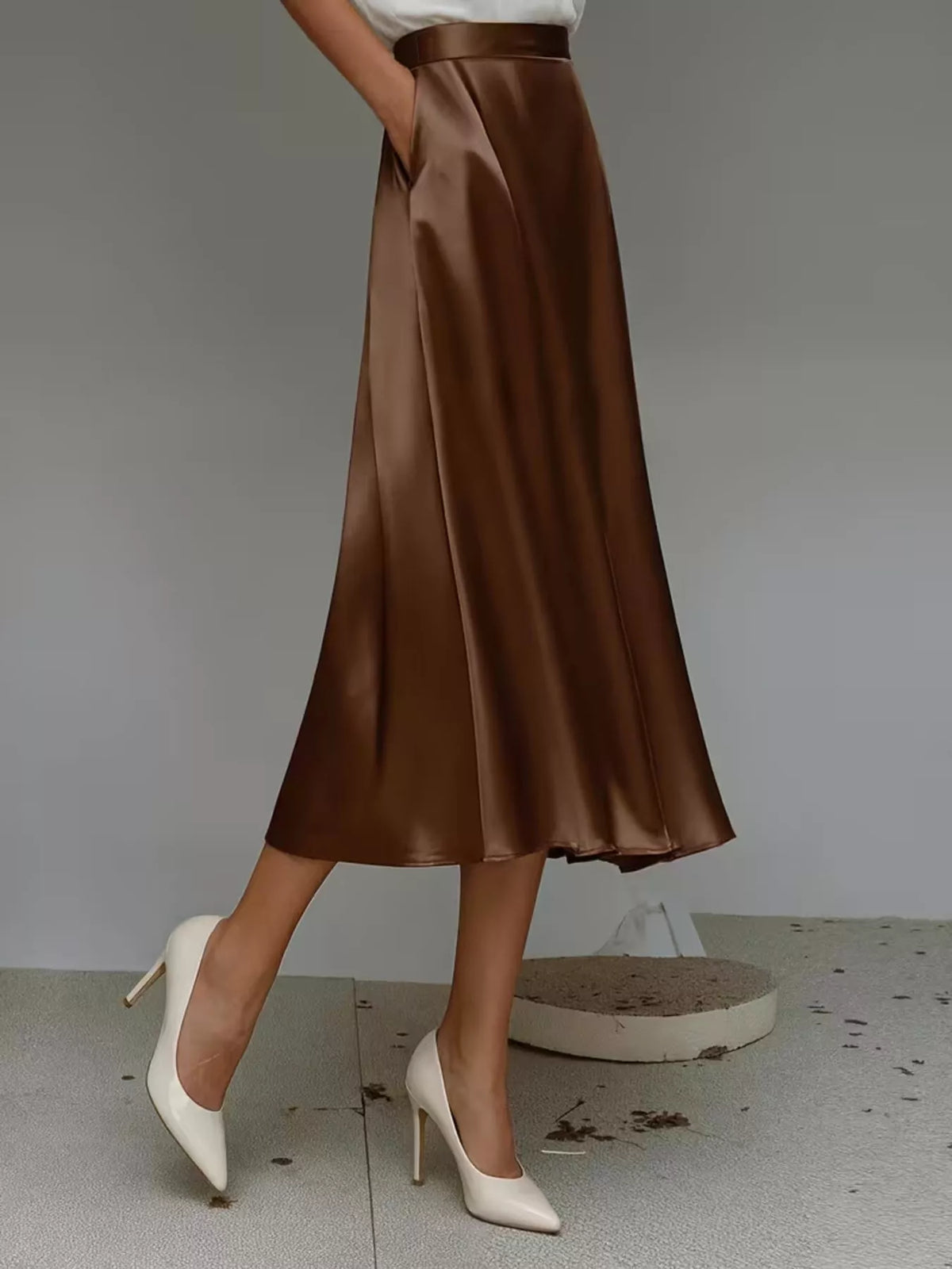 Satin Midi Skirt (18)