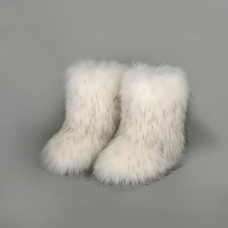 Thermal Fuzzy Platform Boots (9)