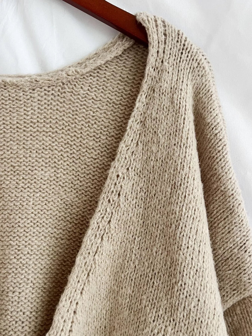 Chunky Knit Tie-front Cardigan (15)