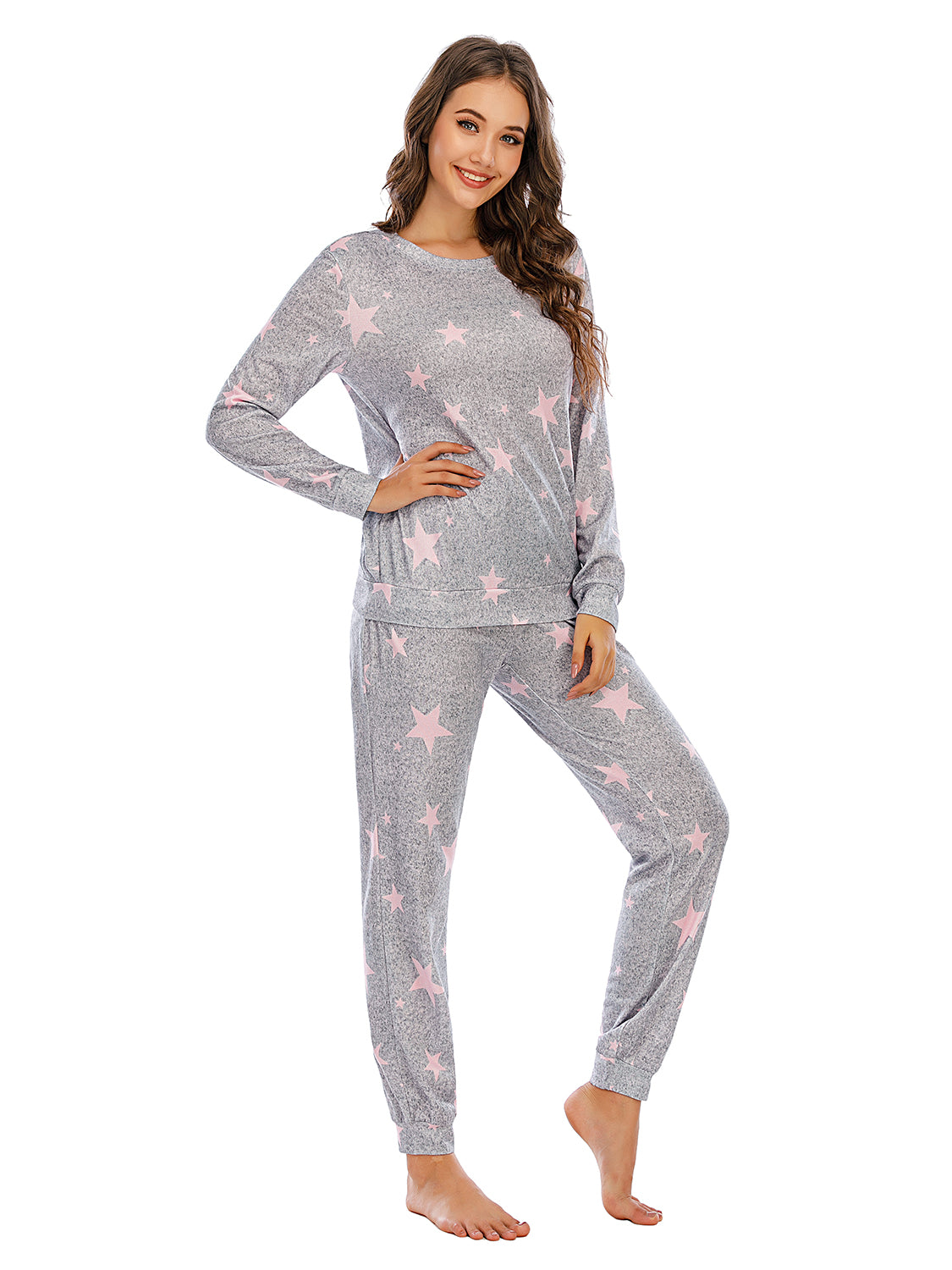 Star Top Pants Lounge Set (12)