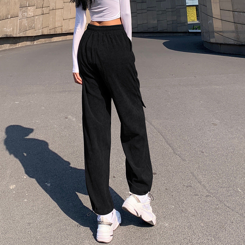 Street Large Pocket Corduroy Cargo Pants photo 2