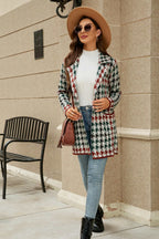 Printed Open Front Lapel Collar Cardigan Pockets (13)
