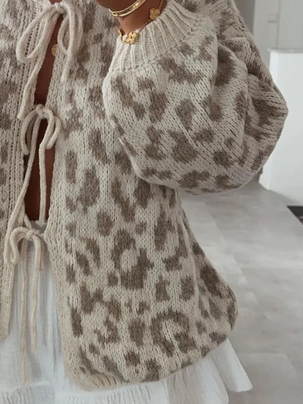 Leopard Tie Front Cardigan (32)