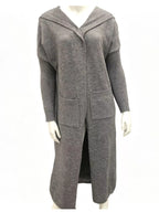 Full Size Letter Back Hooded Cardigan Plus (9)