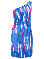 Cutout Printed Sleeveless Mini Dress (8)