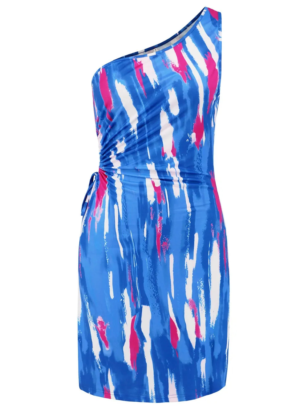 Cutout Printed Sleeveless Mini Dress (8)