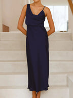Satin Asymmetrical Midi Dress (33)