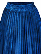 High-waisted Pleated Maxi Skirt (15)
