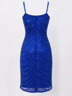 Sleeveless Sequin Embellished Bodycon Mini Cami Dress (9)