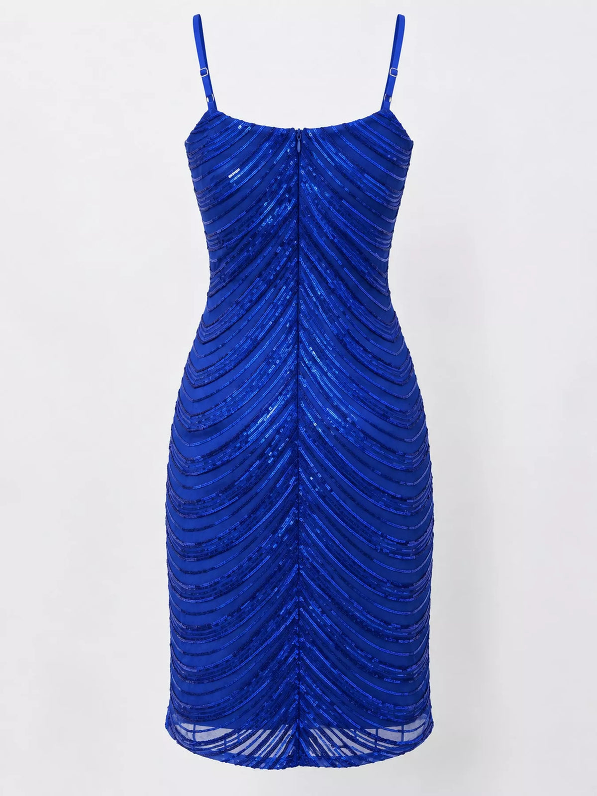 Sleeveless Sequin Embellished Bodycon Mini Cami Dress (9)