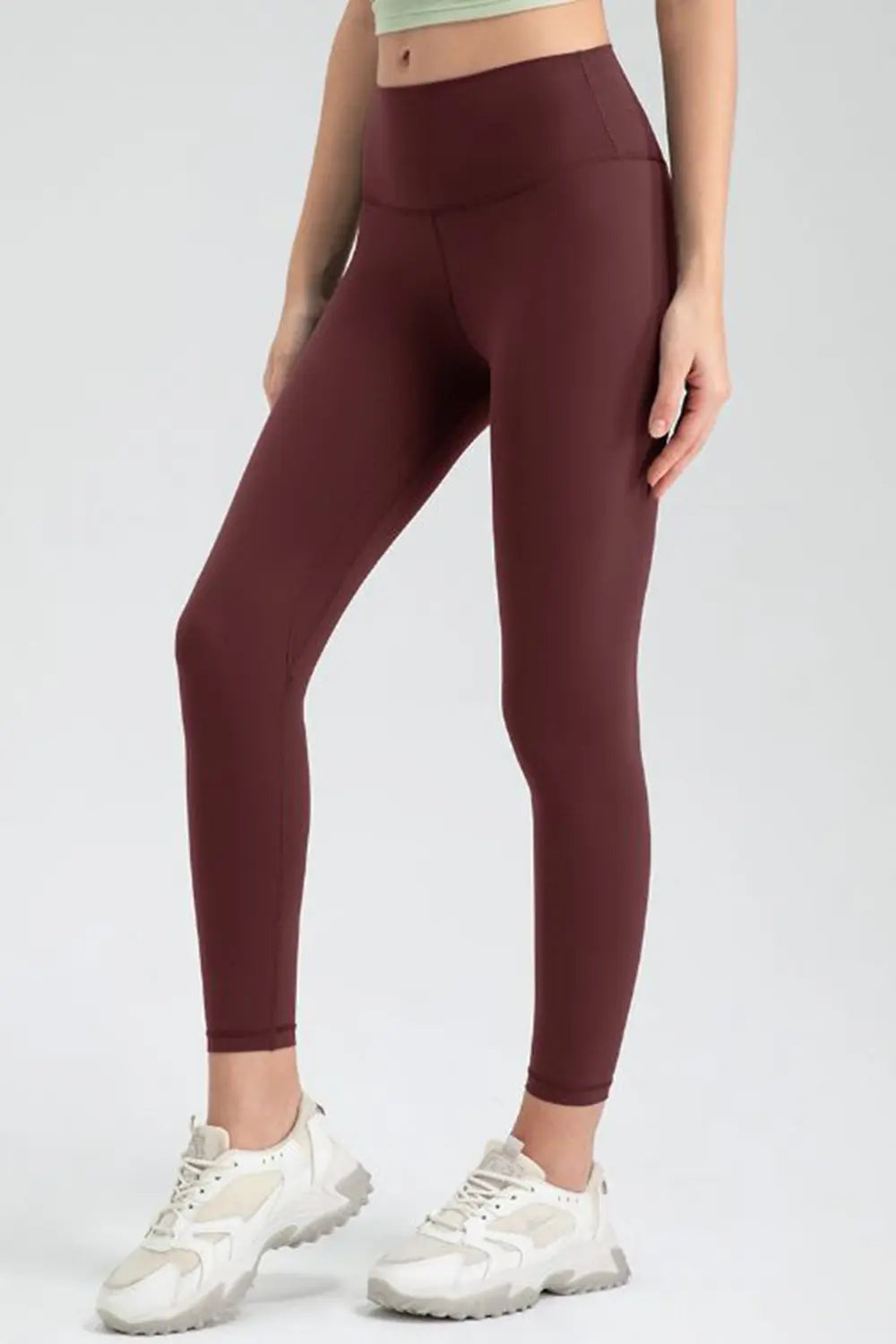 Wide Waistband Slim Fit Active Leggings (23)