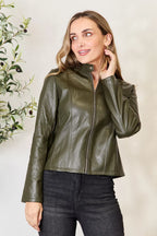 Mock Neck Zip Up Jacket (28)