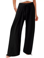 Full Size Wide Leg Pants Drawstring Waist Plus (11)