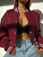 Snap Down Long Sleeve Jacket (10)