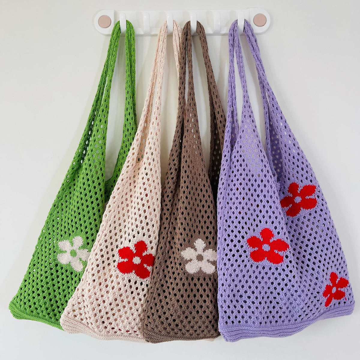 Simple Mesh Hollow Shoulder Bag photo 1