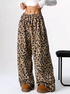 Leopard Wide Leg Plush Pants (22)