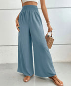 High-waisted Wide Leg Pants