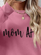 Letter Graphic Dropped Shoulder Sweatshirt (17)