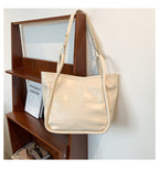 Simple Net Red Tote Bag Texture Commuter Briefcase Handbag variant CJNS124210501AZ