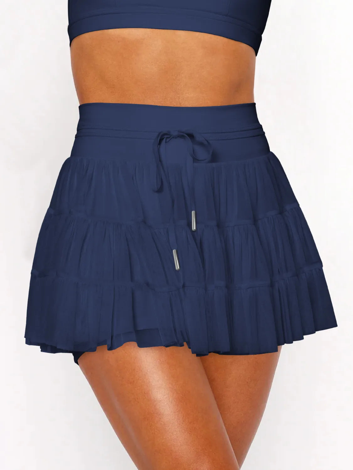 Ruched Mini Skort Pockets (18)