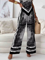Printed Cami Wide Leg Pants Set (16)