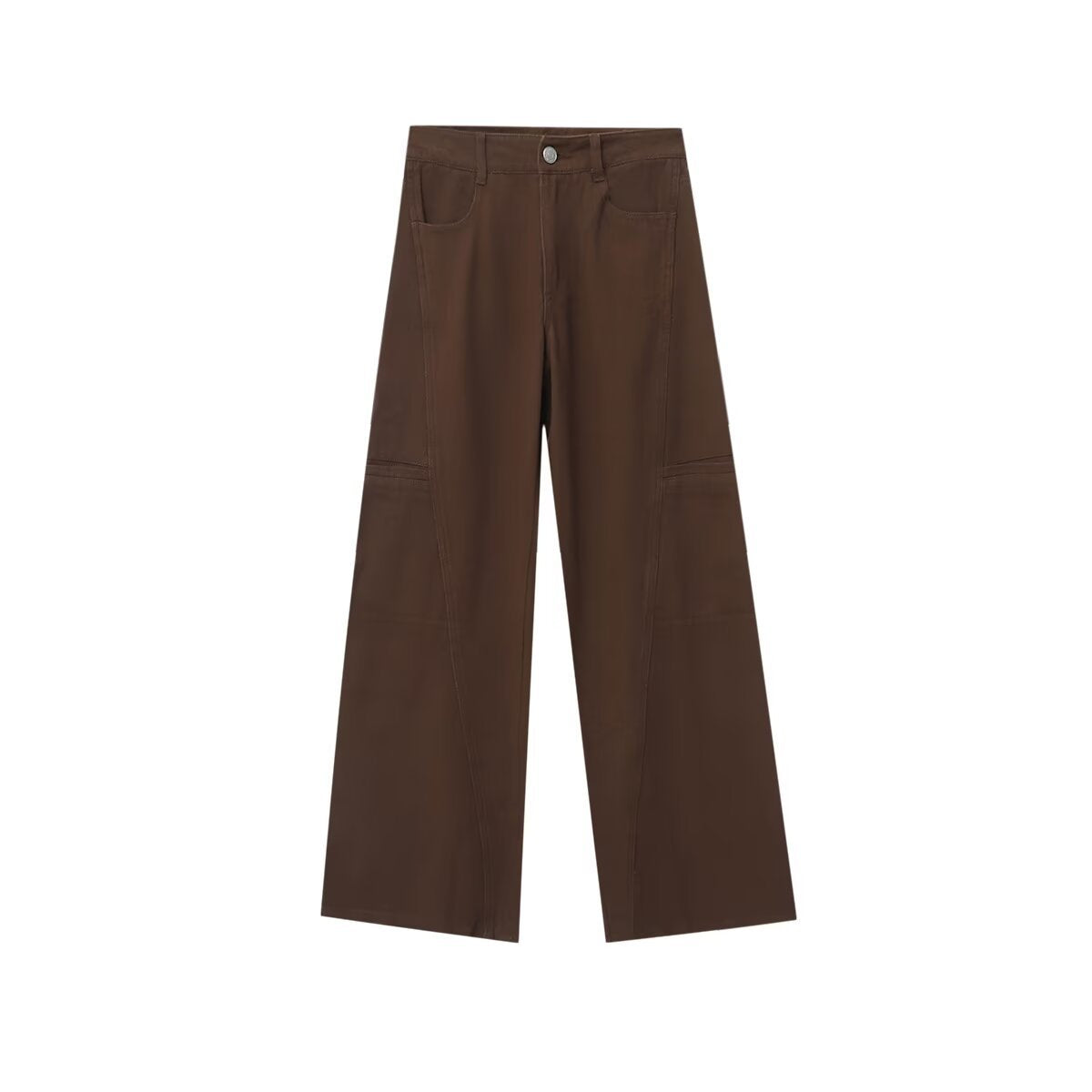Summer Mid-waist Wide-leg Straight Jeans photo 5