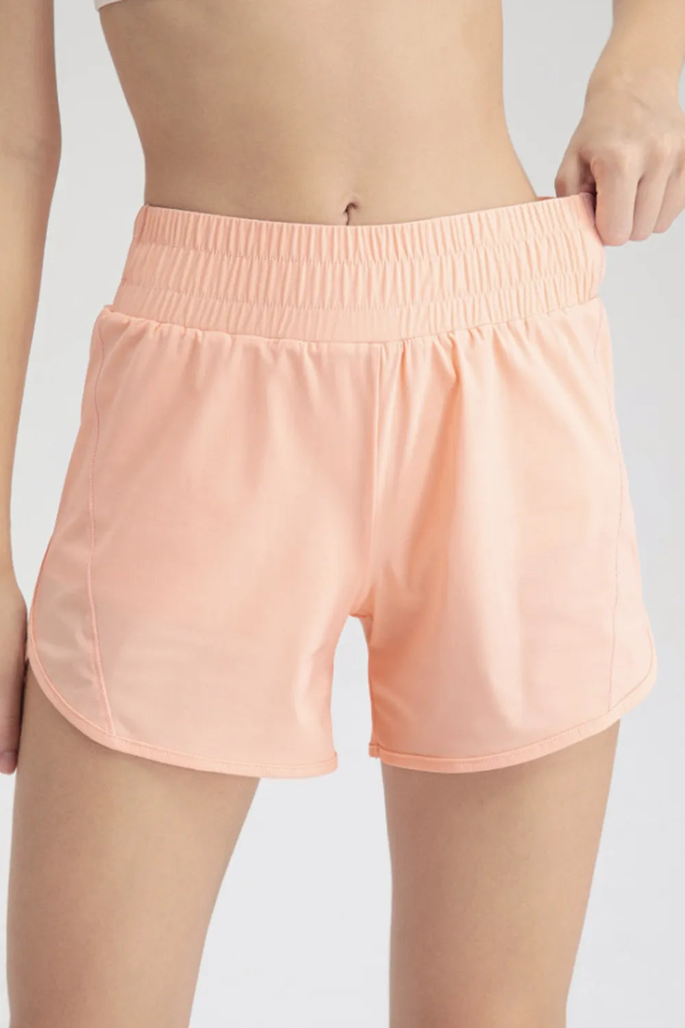 Elastic Waist Active Shorts (5)