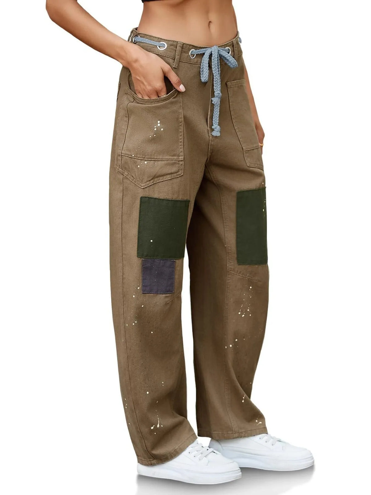 Washed Wide Leg Jeans (8)